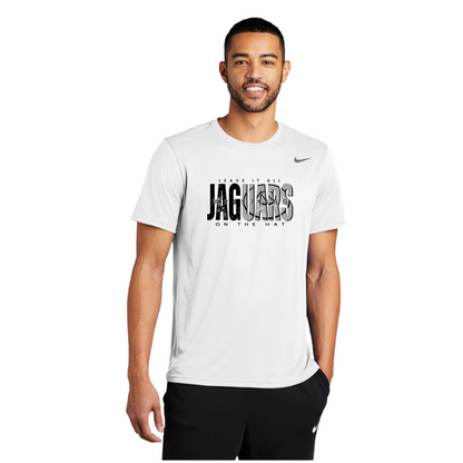 Adult, Ladies & Youth - (5 Designs) Nike Legend Dri Fit Tee -  (Centennial Jaguar Wrestling)