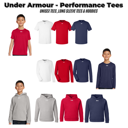 Youth - Under Armour Tees & Hoodie (Urbandale Football)