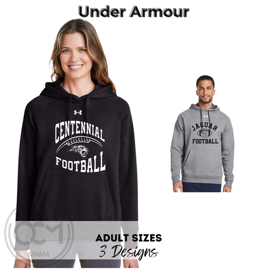 Adult & Ladies - Under Armour Hoodies (Centennial Jaguar Football)