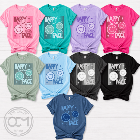 Adult - Unisex Tee (Happy)