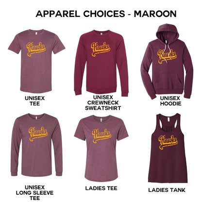 Adult - (6 Apparel Options) - Ankeny Hawks Collection