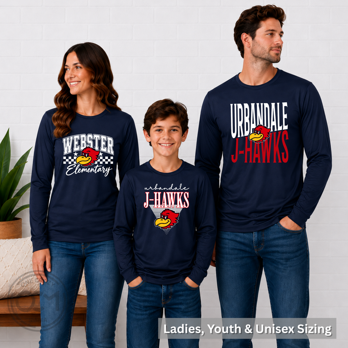 Adult, Ladies & Youth Long Sleeve Dri-Fit Tee | Webster Elementary