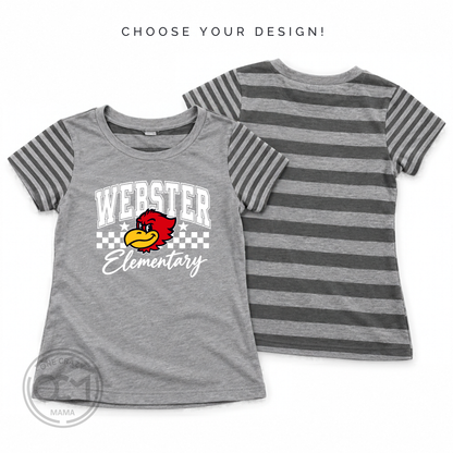 Youth (Girls) Jersey Tee | Webster Elementary