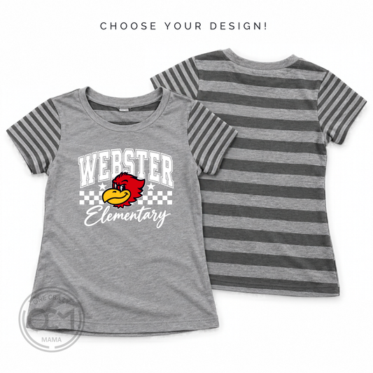 Youth (Girls) Jersey Tee | Webster Elementary