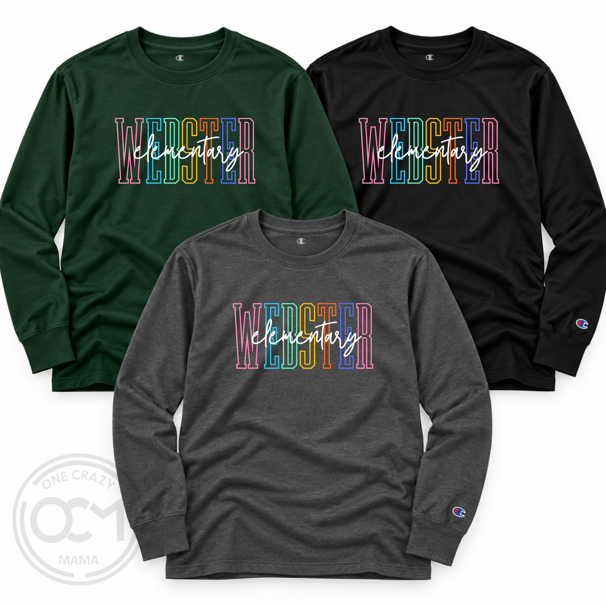 Adult & Youth Long Sleeve Tee | Webster Elementary