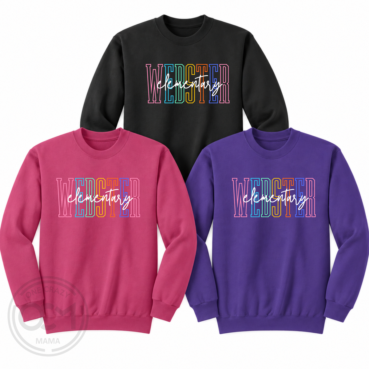Adult & Youth Crewneck Sweatshirt | Webster Elementary