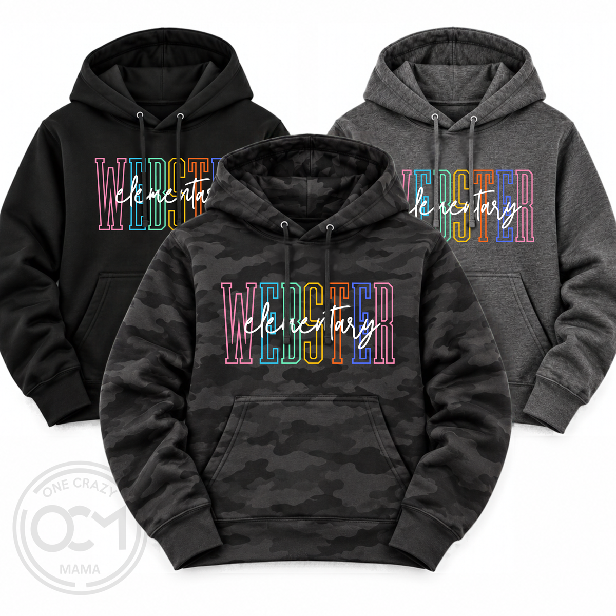 Adult & Youth Midweight Hoodie | Webster Elementary