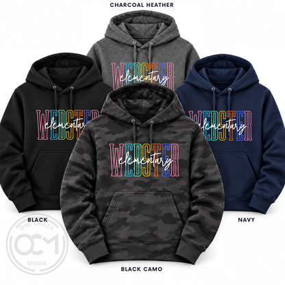 Adult & Youth Midweight Hoodie | Webster Elementary