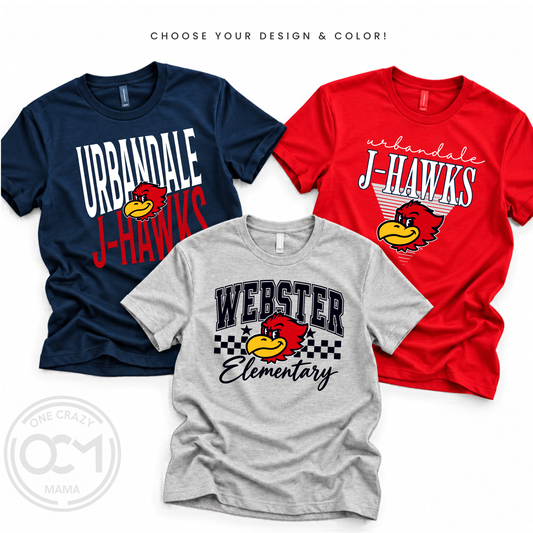 Adult & Youth Tee | Webster Elementary
