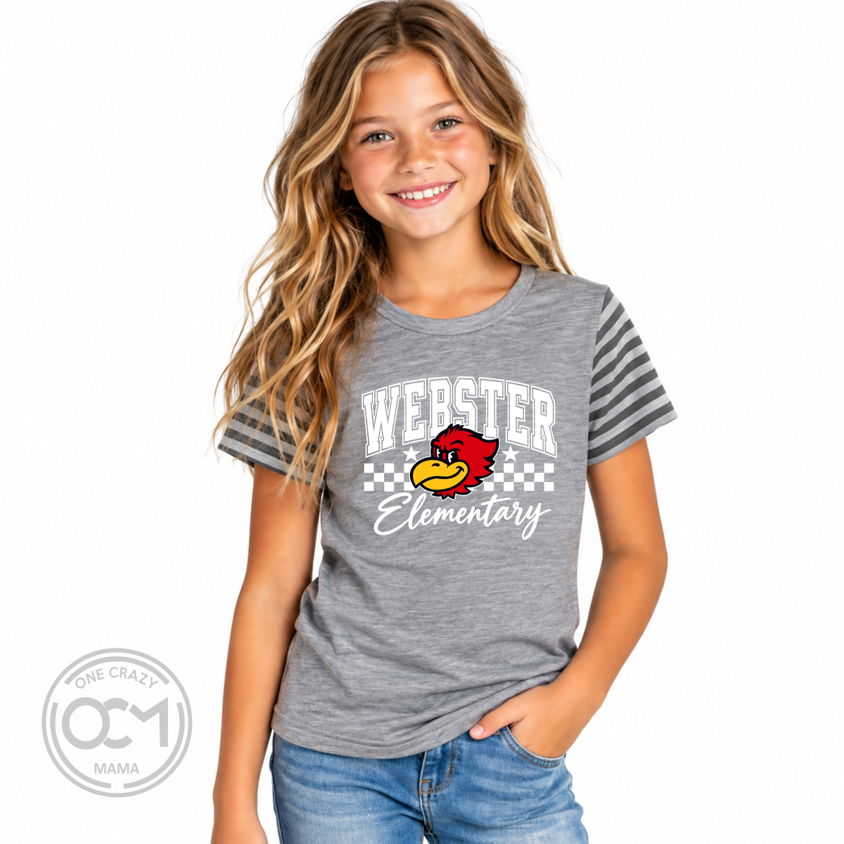 Youth (Girls) Jersey Tee | Webster Elementary