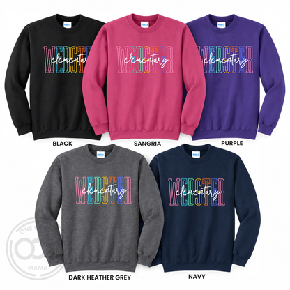 Adult & Youth Crewneck Sweatshirt | Webster Elementary