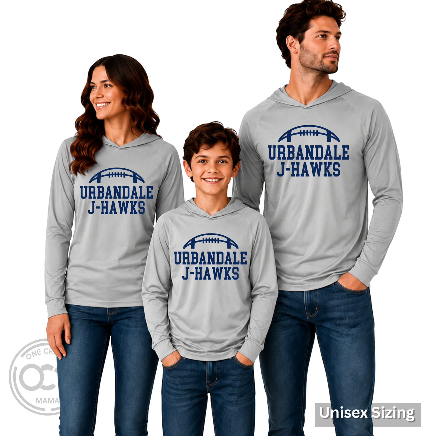 Sport Tek - Dri Fit Long Sleeve Hooded Tee (Urbandale Football)