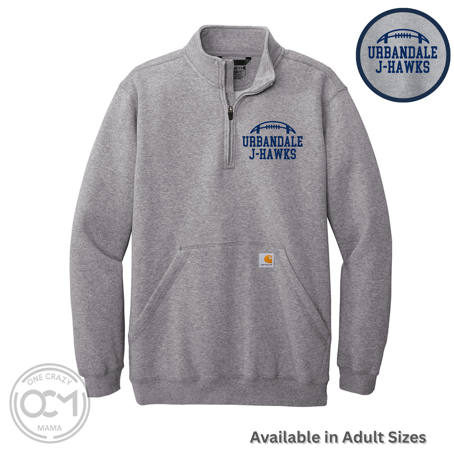 Carhartt - 1/4 Zip (Urbandale Football)