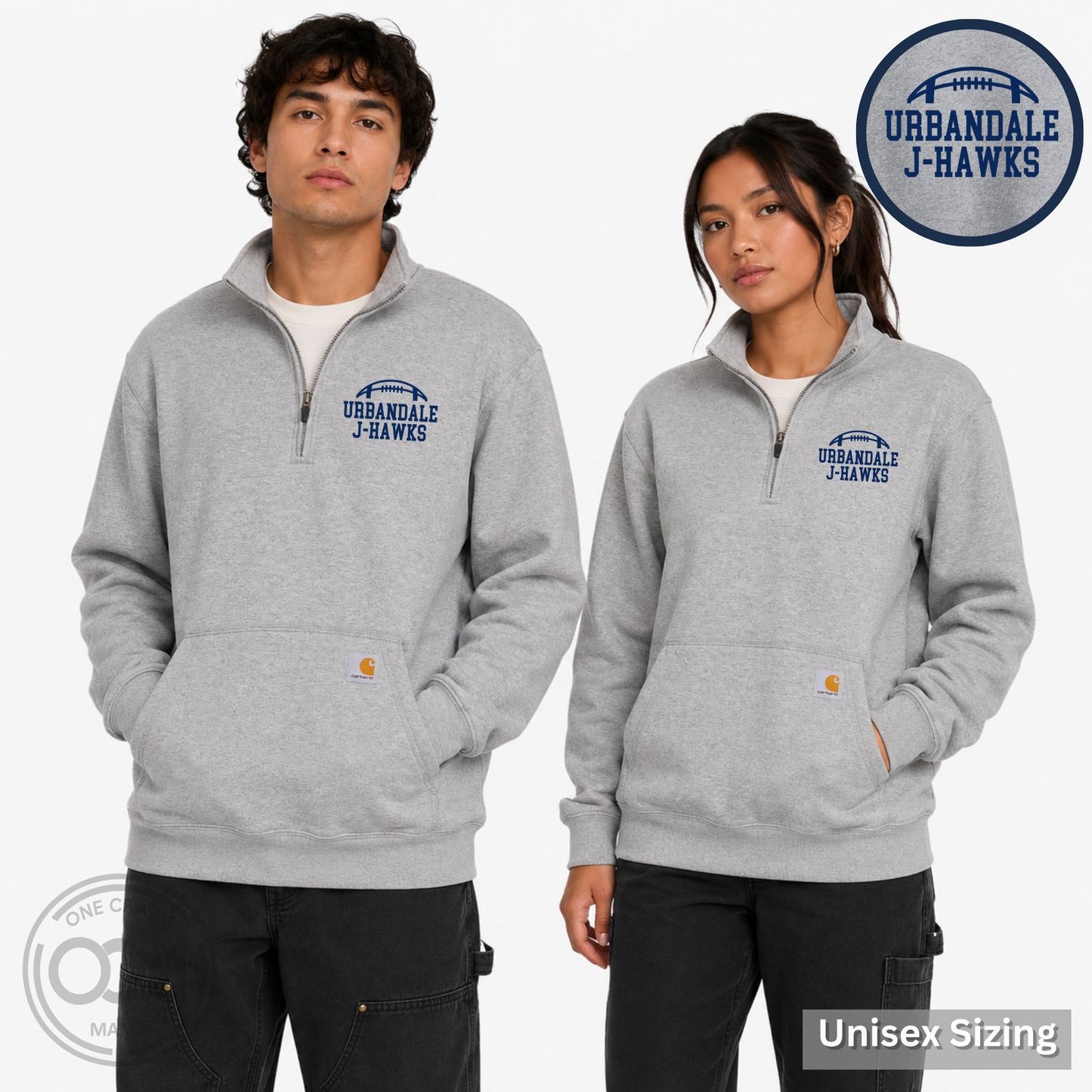 Carhartt - 1/4 Zip (Urbandale Football)