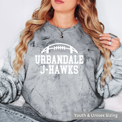 Comfort Colors - Colorblast Crewneck (Urbandale Football)