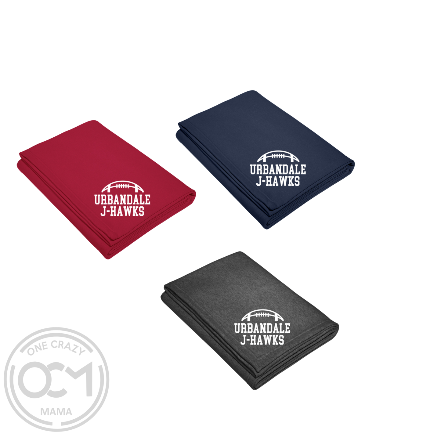 Port & Co - Sweatshirt Blanket (Urbandale Football)