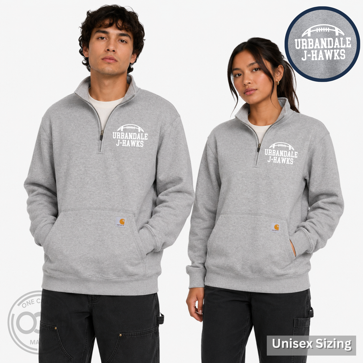 Carhartt - 1/4 Zip (Urbandale Football)