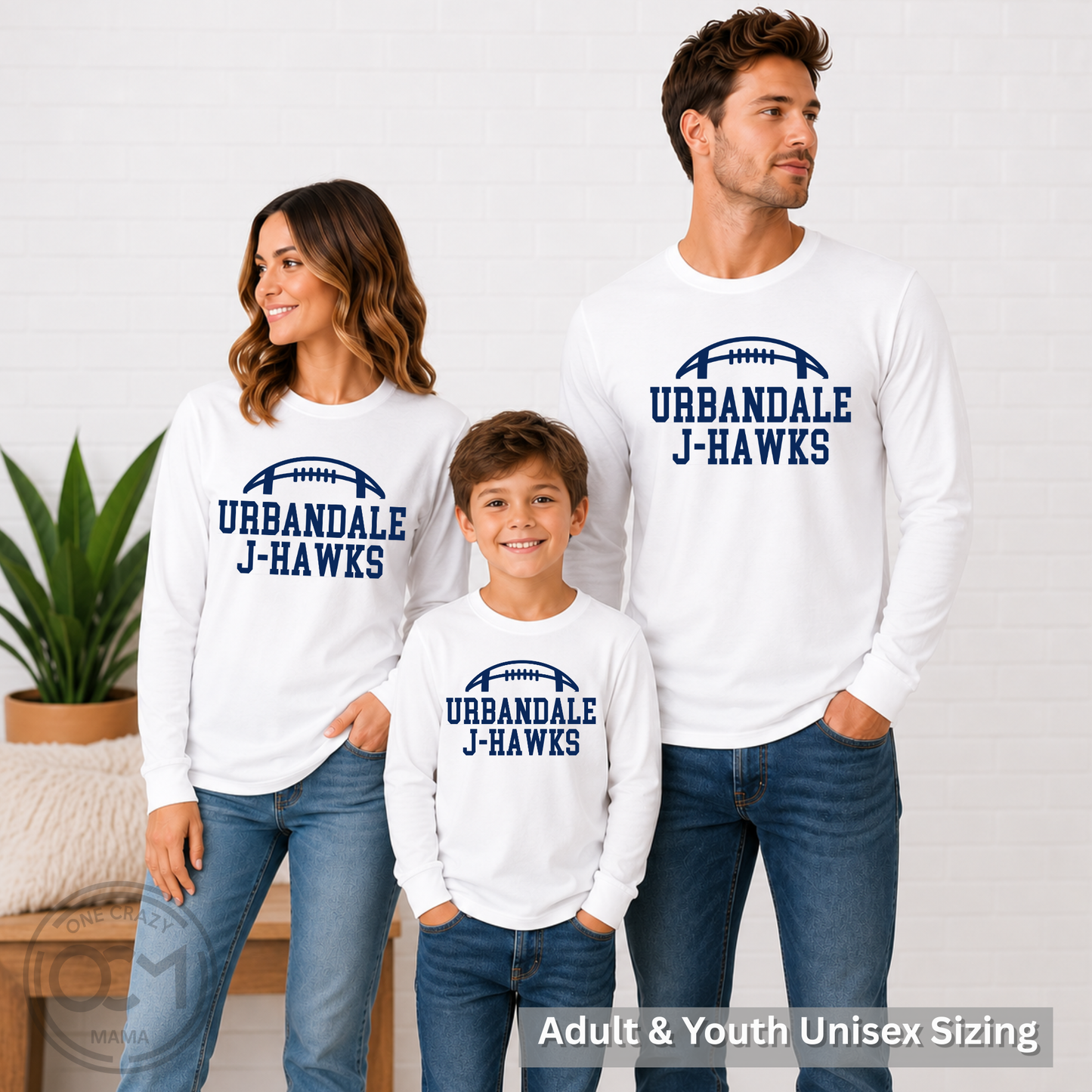 Next Level - Long Sleeve Tee (Urbandale Football)