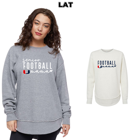 Football Mama - LAT Weekend Fleece Crewneck (Urbandale Football)