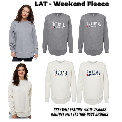 Football Mama - LAT Weekend Fleece Crewneck (Urbandale Football)