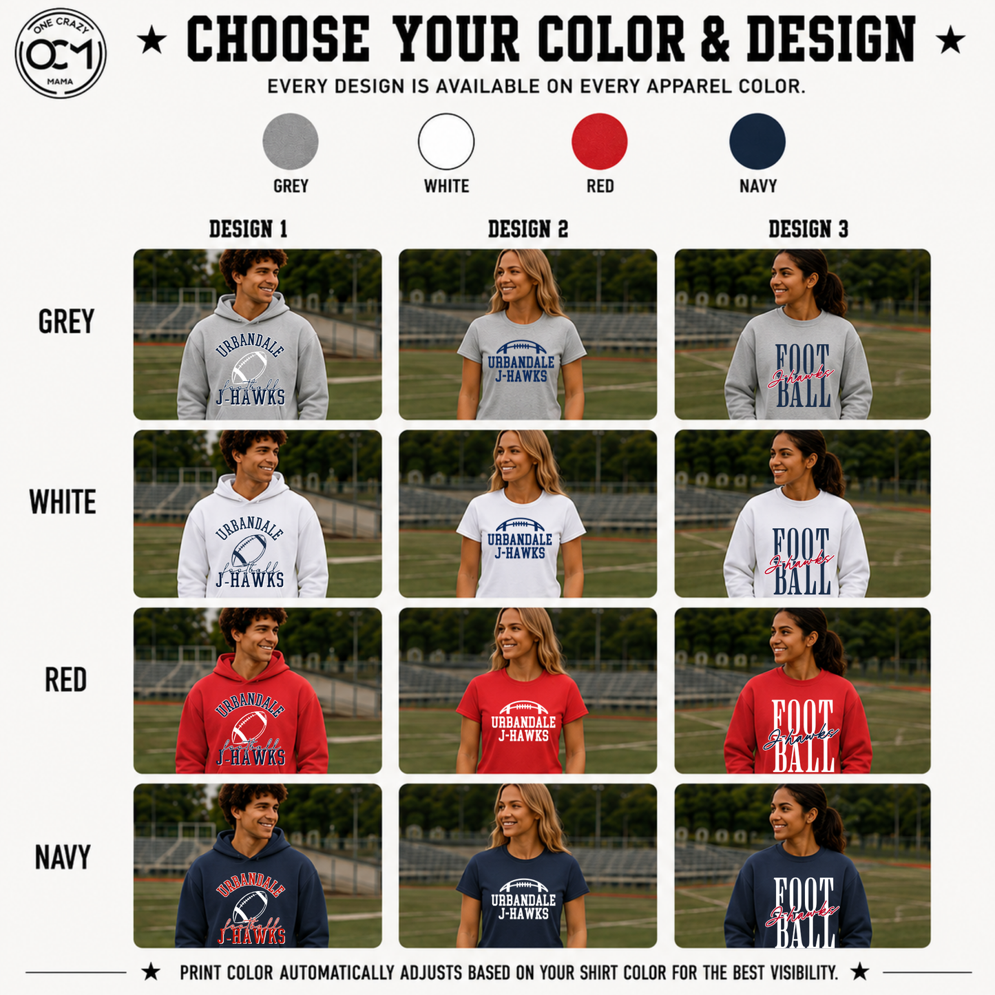Next Level - Tee (Urbandale Football)