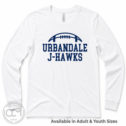 Next Level - Long Sleeve Tee (Urbandale Football)