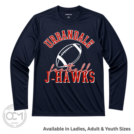 Sport Tek - Dri Fit Long Sleeve Tee (Urbandale Football)