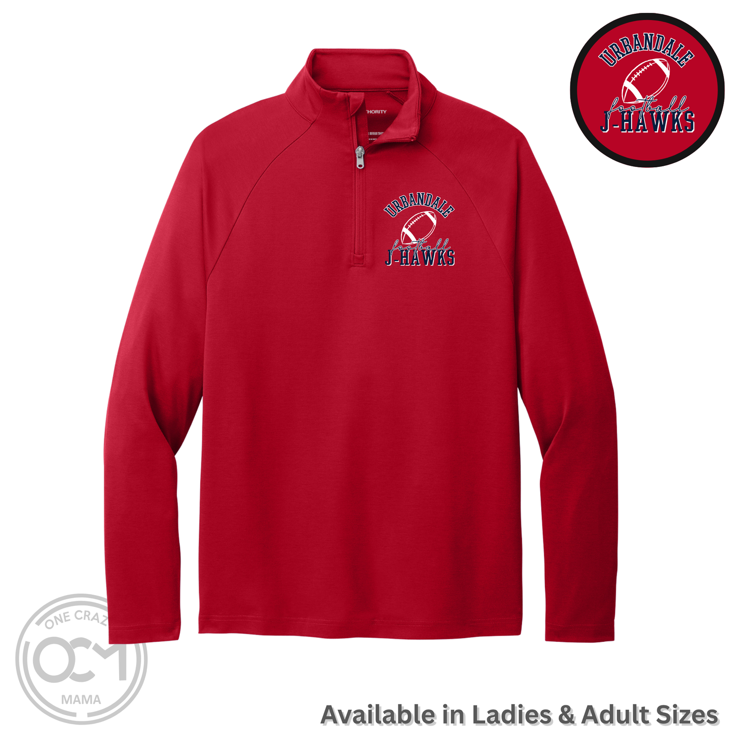 Port Authority - 1/4 Zips (Urbandale Football)
