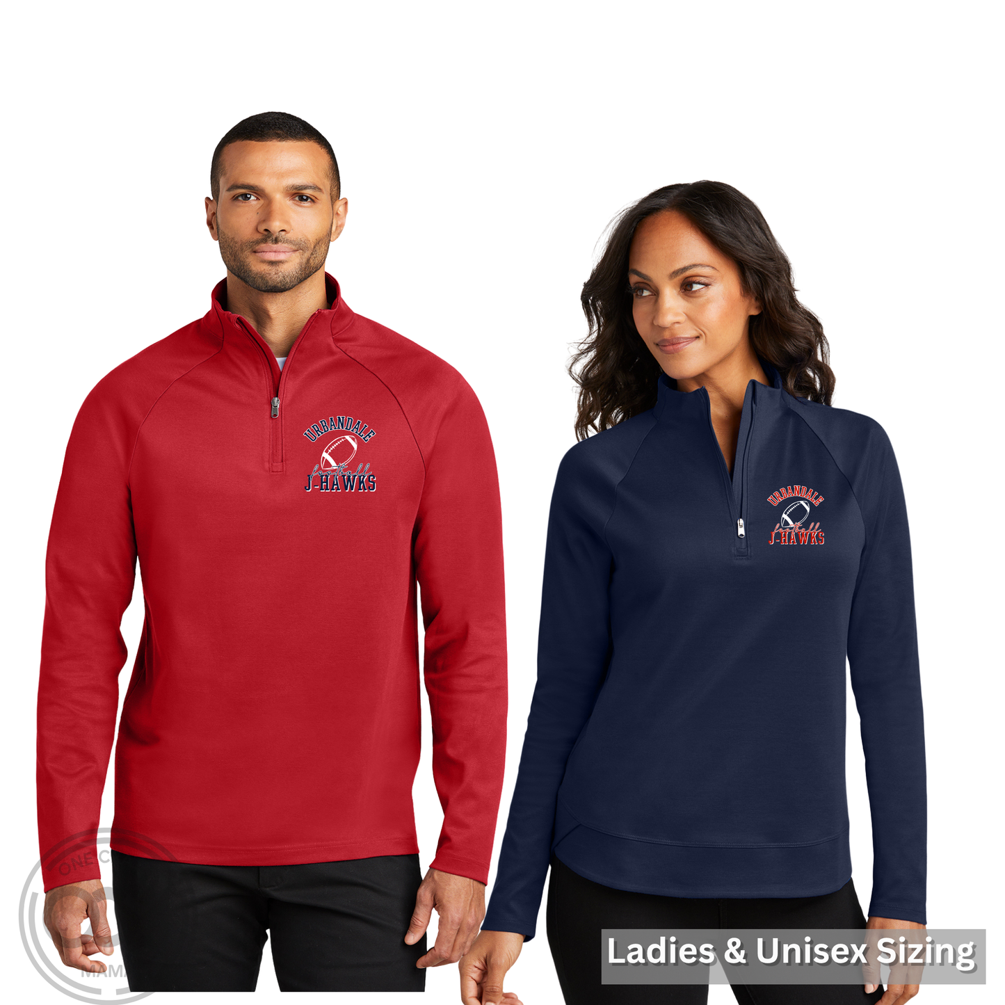 Port Authority - 1/4 Zips (Urbandale Football)