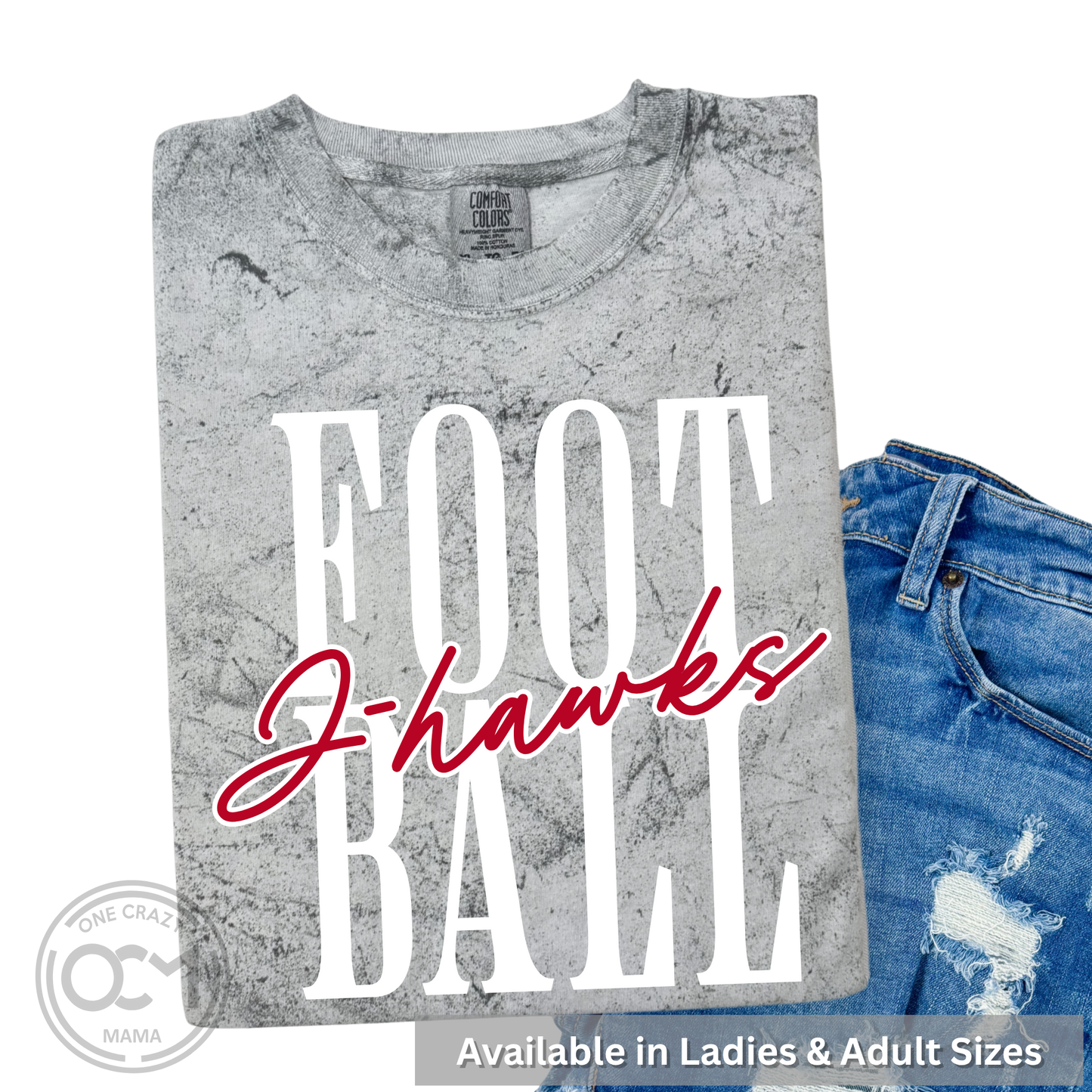 Comfort Colors - Colorblast Unisex Tee (Urbandale Football)