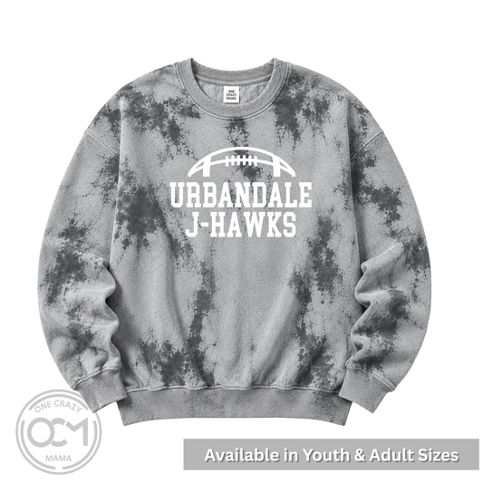 Comfort Colors - Colorblast Crewneck (Urbandale Football)