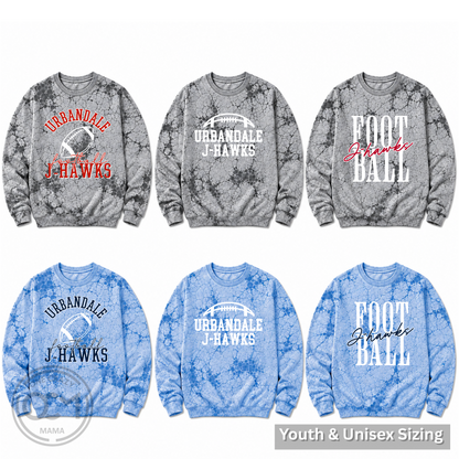 Comfort Colors - Colorblast Crewneck (Urbandale Football)