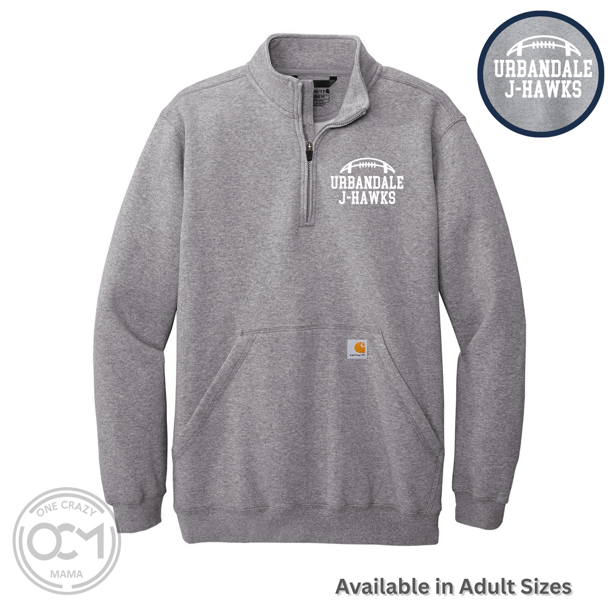 Carhartt - 1/4 Zip (Urbandale Football)