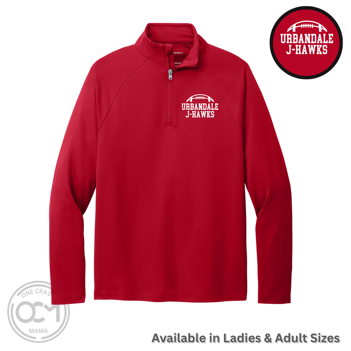 Port Authority - 1/4 Zips (Urbandale Football)