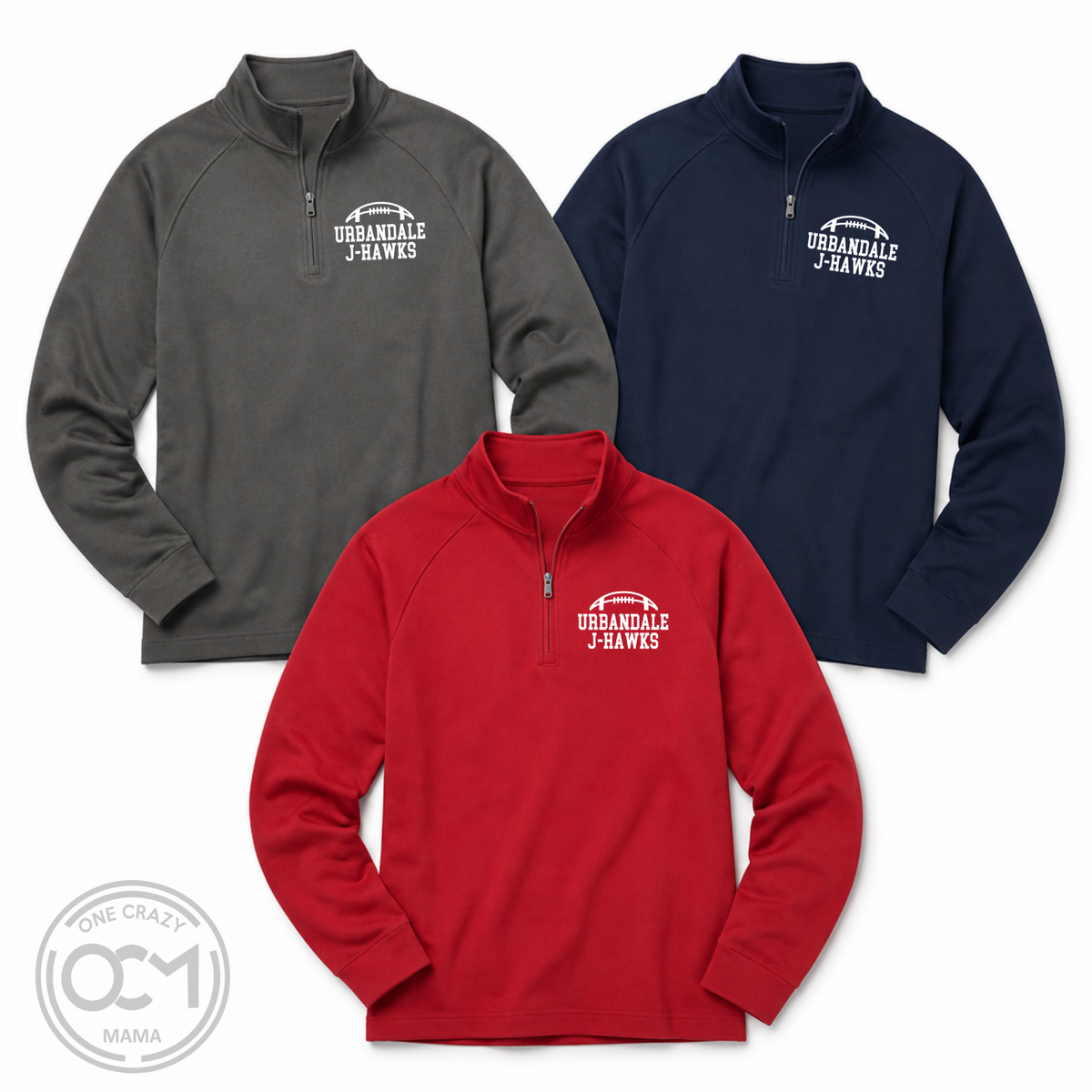 Port Authority - 1/4 Zips (Urbandale Football)