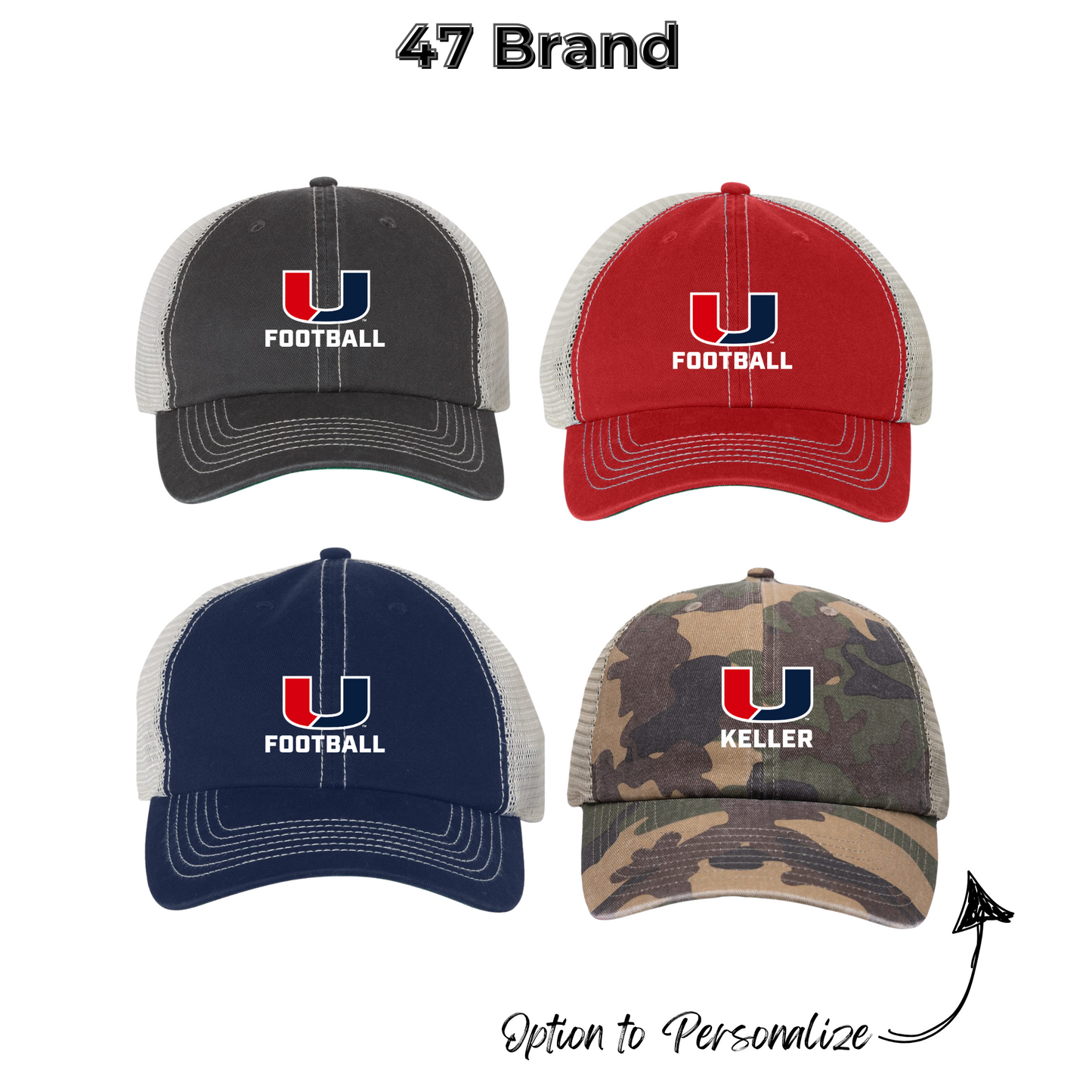 Adult - 47 Brand Trawler Cap (Urbandale Football)
