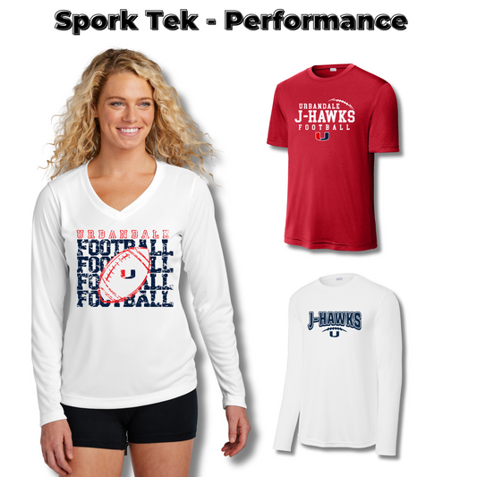 Adult & Ladies - Sport Tek Performance Apparel (Urbandale Football)
