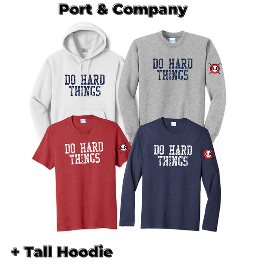 Do Hard Things - Port & Company Apparel (Urbandale Football)