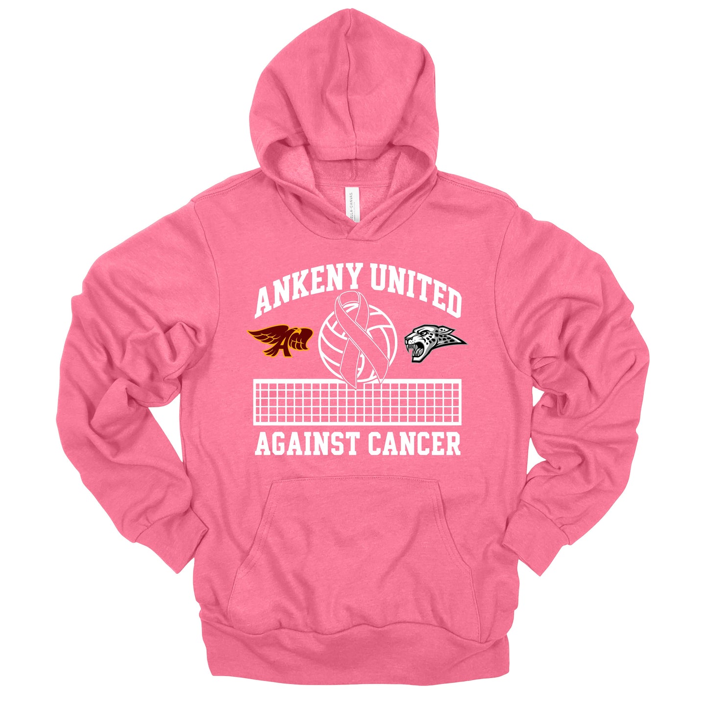 Adult - Bella Hoodie (Ankeny and Jaguar Volleyball)