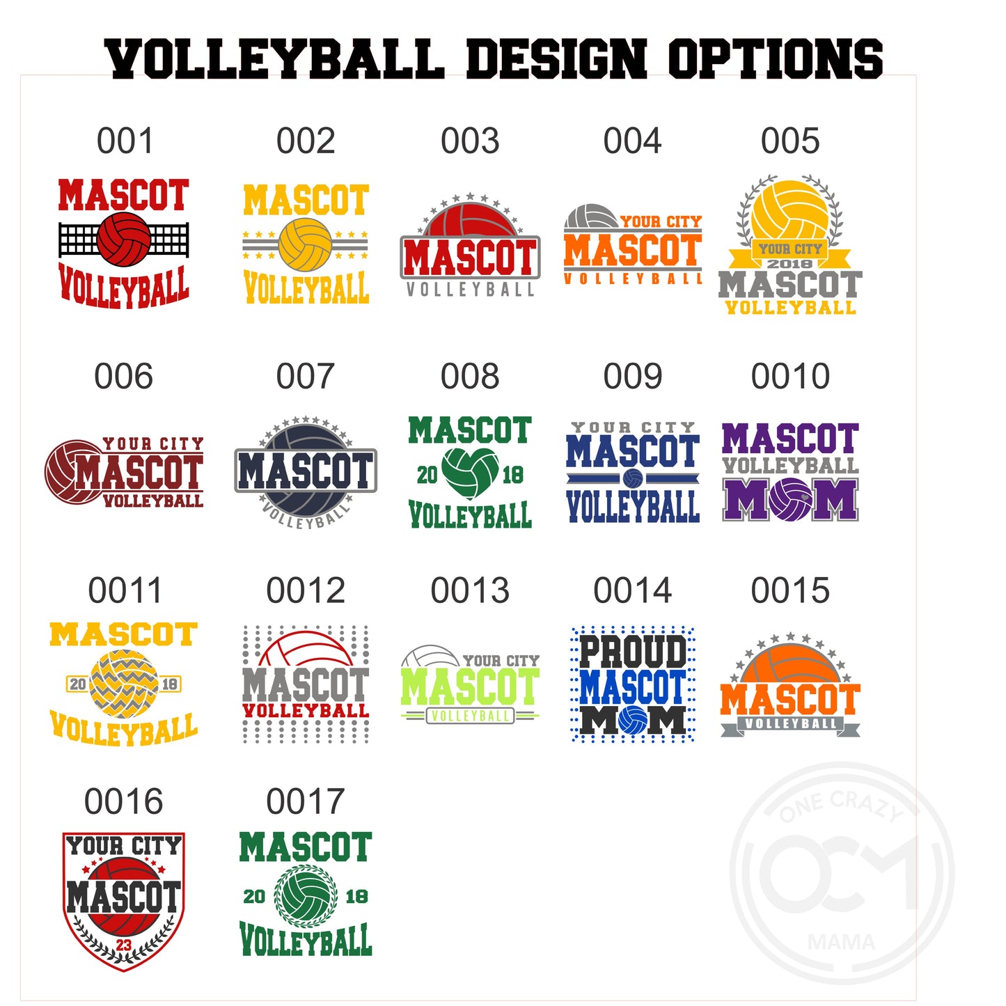 Adult & Youth- Port & Co Sweatshirts (Custom Volleyball)