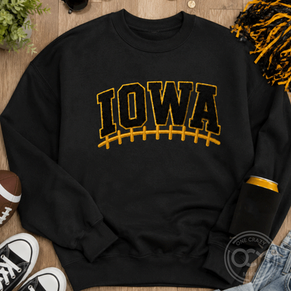 Ladies - Crewneck Sweatshirt (Iowa Patch)