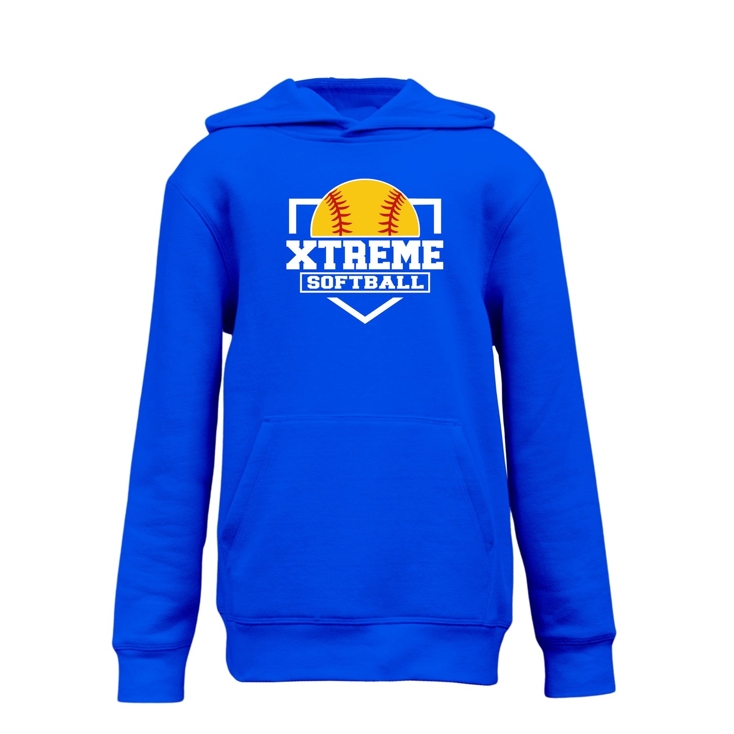 Youth & Adult - Unisex Fleece Hoodie - (Xtreme Softball)