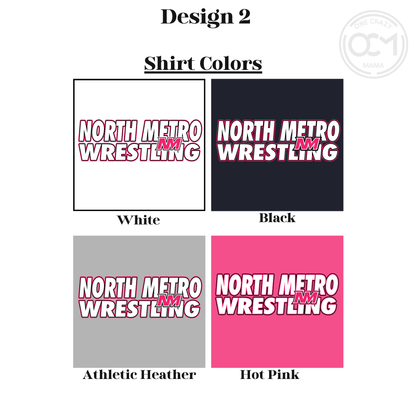 Adult & Youth - Port & Co Crewneck (North Metro Wrestling)