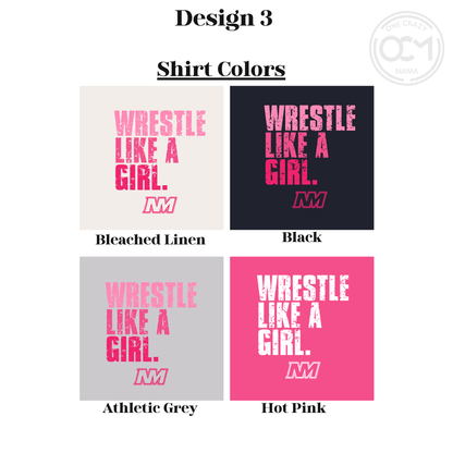 Ladies - Enza Crewneck Sweatshirt (North Metro Wrestling)