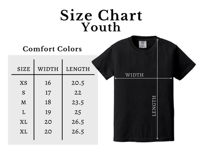 Youth - Bella or Comfort Colors Unisex Tee - (Centennial Jaguars Collection)