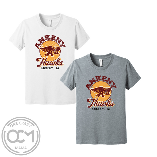 Youth - Unisex Tee - Ankeny Hawks Collection