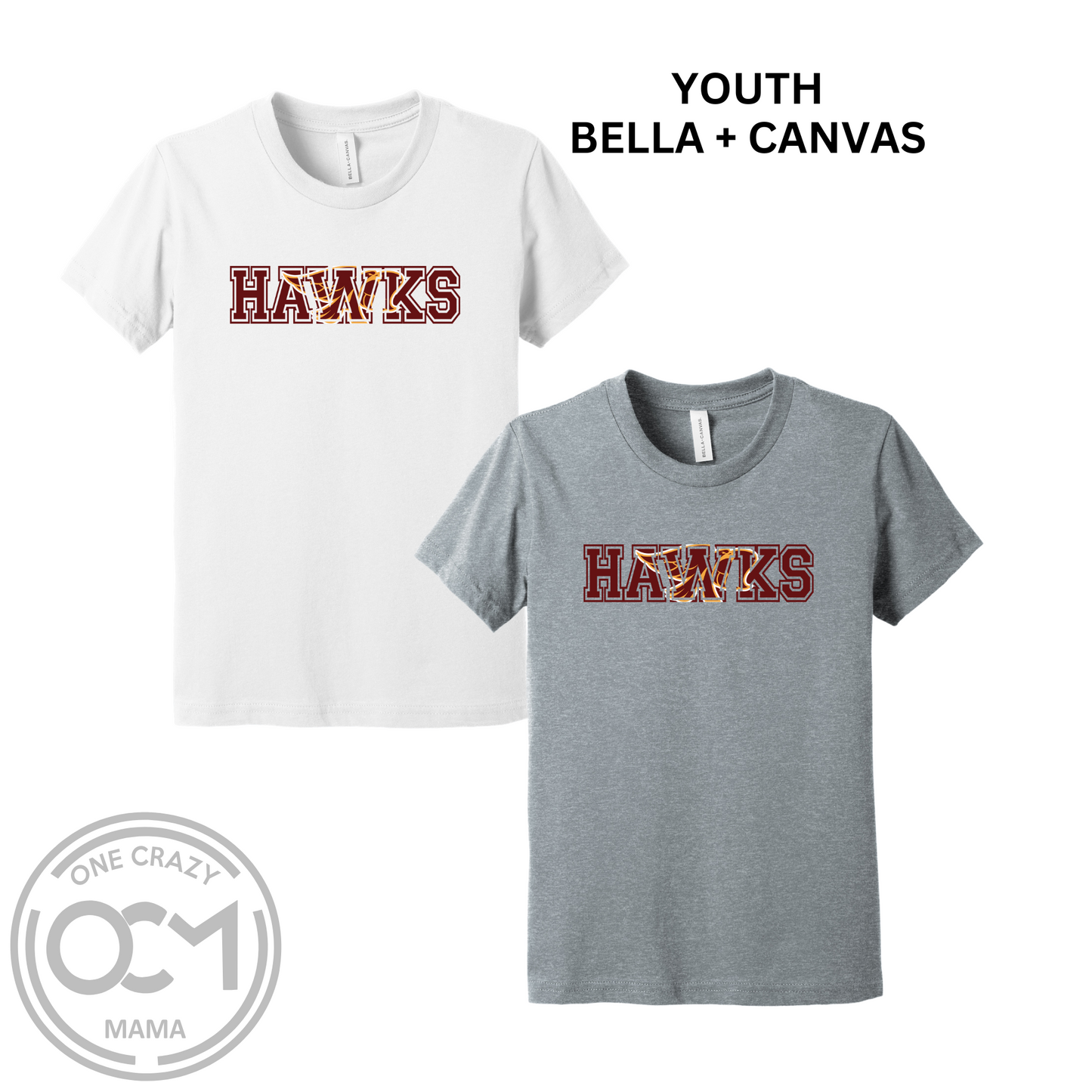 Youth - Unisex Tee - Ankeny Hawks Collection