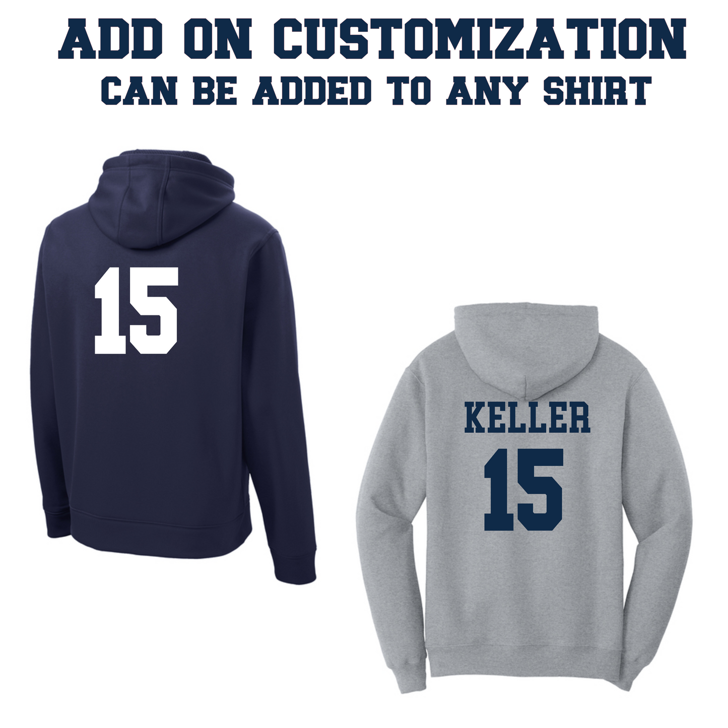 Add on - Personalization - Name &/or Number (Flight Baseball)