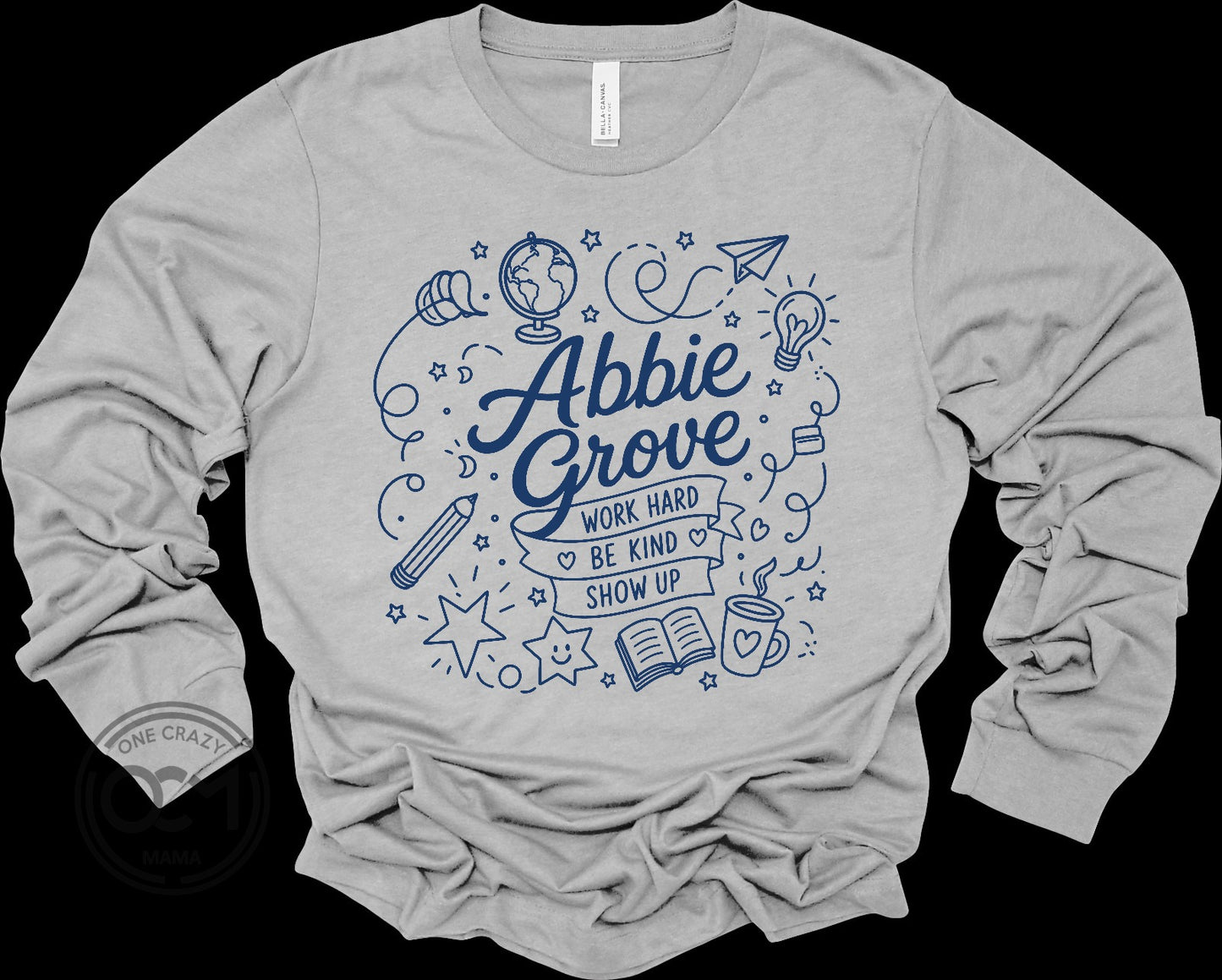 Bella+Canvas - Unisex Long Sleeve Tee (Abbie Grove Elementary)