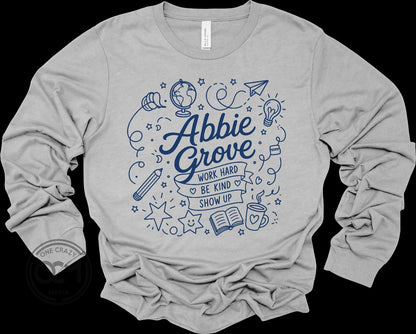 Bella+Canvas - Unisex Long Sleeve Tee (Abbie Grove Elementary)